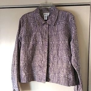 Coldwater Creek button front jacket PL